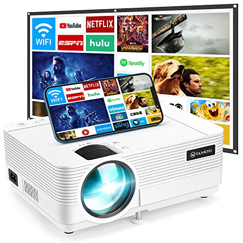 Algopix Similar Product 10 - VANKYO Leisure 470 Mini WiFi Projector