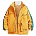 Algopix Similar Product 4 - Easytoy Mens Hoodie Coat Jacket Hooded