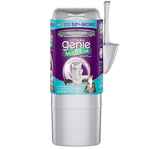 Algopix Similar Product 3 - Litter Genie Plus Multi-Cat Litter Pail