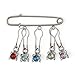 Algopix Similar Product 12 - Cute Cat Stitch Markers Metal Locking