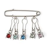 Algopix Similar Product 13 - Cute Cat Stitch Markers Metal Locking