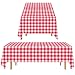 Algopix Similar Product 17 - Gatherfun 3PCS Red White Gingham
