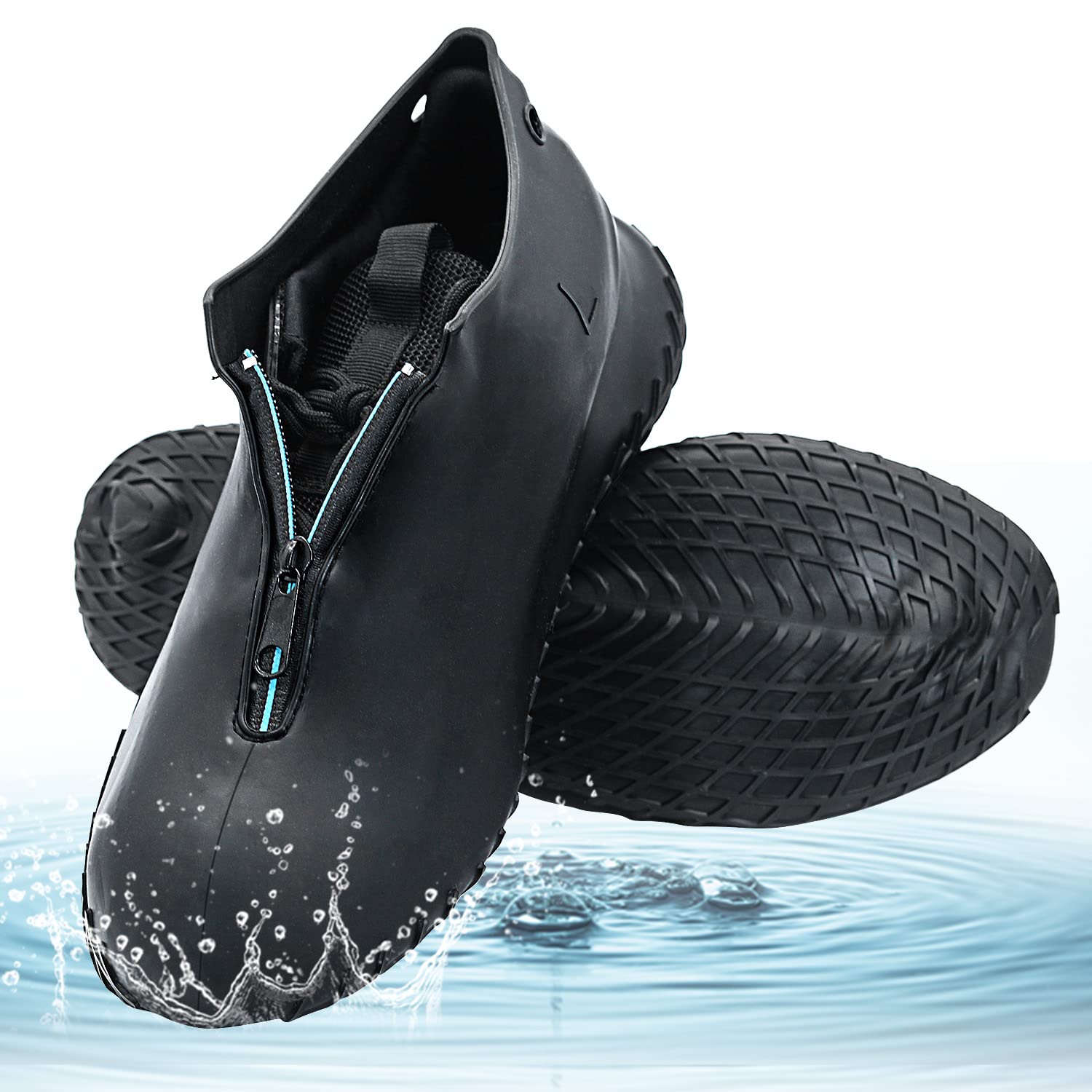 Algopix Similar Product 10 - Silicone Shoe Cover Waterproof