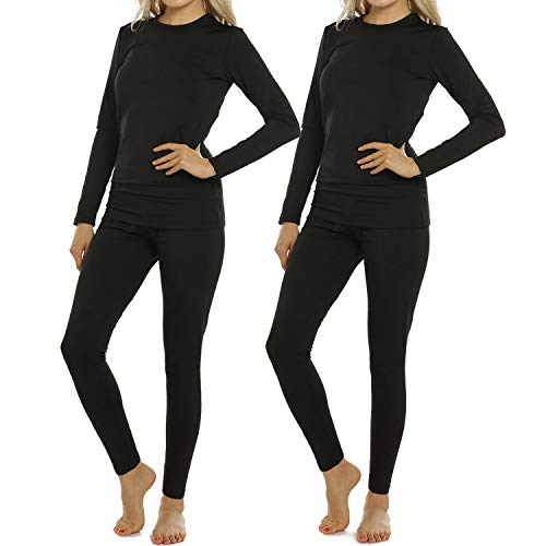 Algopix Similar Product 15 - 2 Sets Womens Thermal Underwear Set