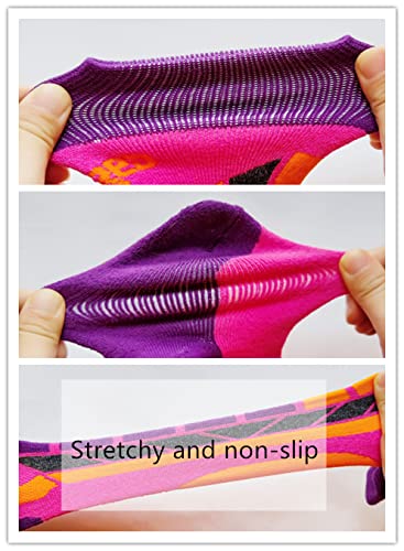 Algopix Similar Product 3 - Pumkryth Winter 2 Pairs Ski Socks for