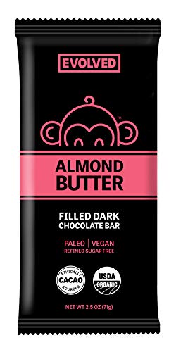 Algopix Similar Product 20 - EVOLVED Organic Almond Butter Filled