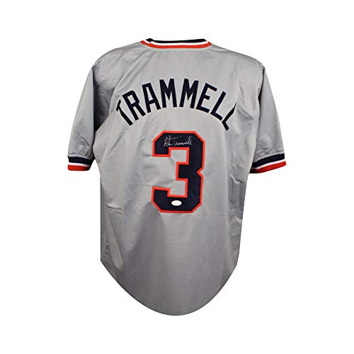 Algopix Similar Product 6 - Alan Trammell Autographed Detroit
