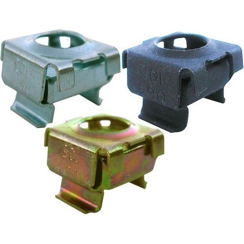 Algopix Similar Product 13 - Rack Solutions Metric M6 Cage Nuts 100