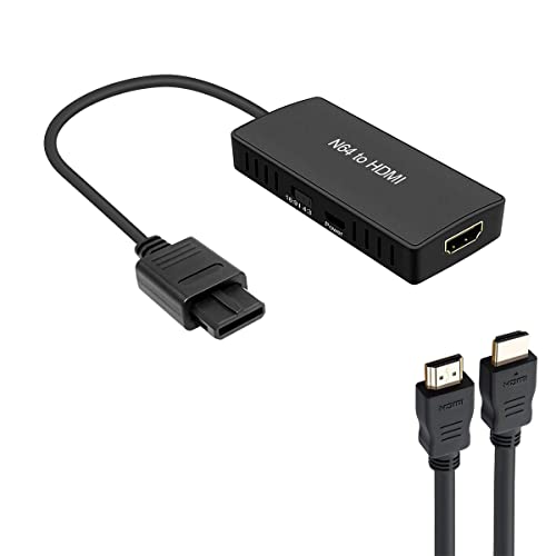 Algopix Similar Product 20 - YDF N64 to HDMI Converter Adapter