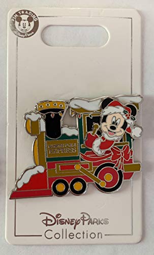Algopix Similar Product 12 - Disney Pin Mickey Train Northpole