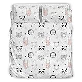 Algopix Similar Product 18 - Happycat 100 Polyester Bedding Sets