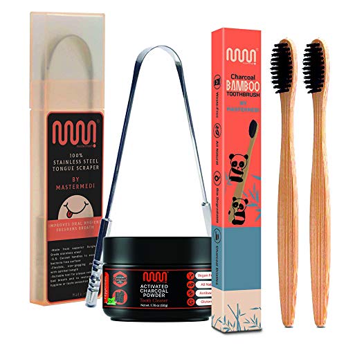 Algopix Similar Product 19 - MasterMedi Oral Care Charcoal Kit 