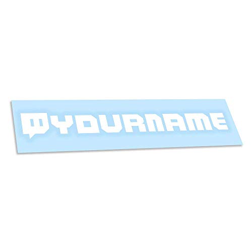 Algopix Similar Product 3 - Custom Streamer Name Vinyl Decal 