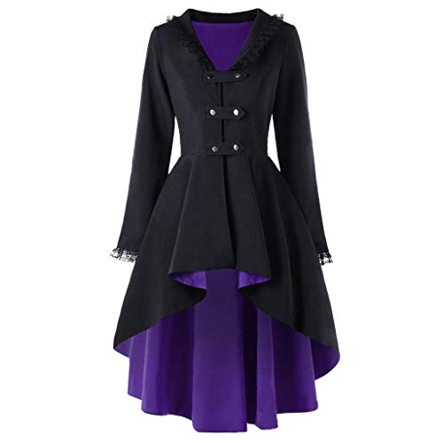 Algopix Similar Product 4 - Womens Vintage Tailcoat Jacket Goth