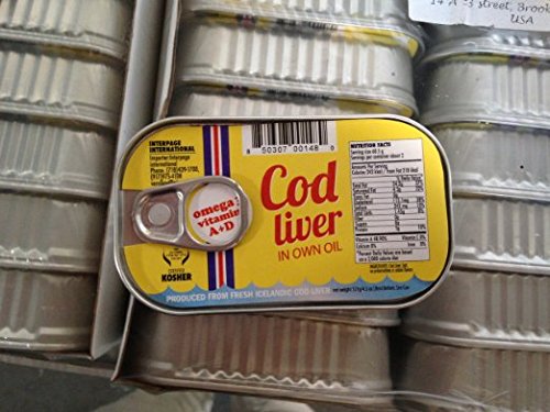 Algopix Similar Product 2 - Cod Liver In Own Oil 4.3 oz.