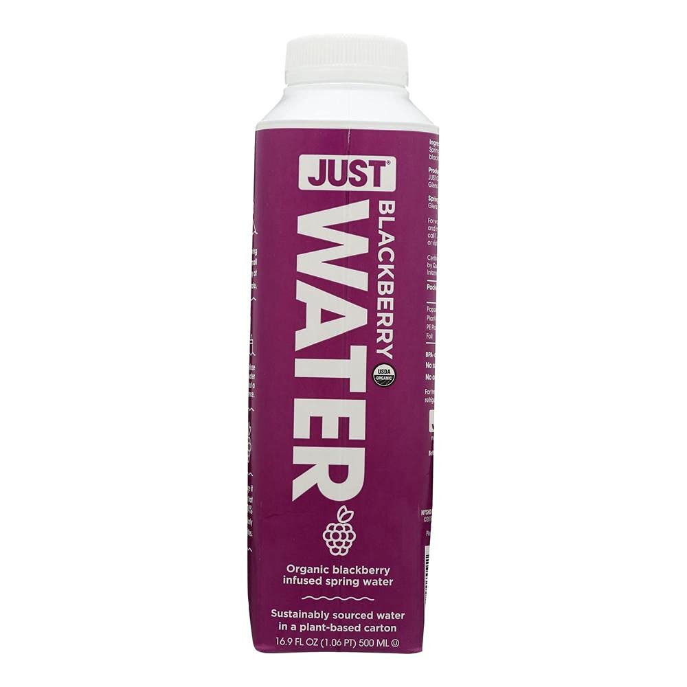Algopix Similar Product 15 - JUST WATER Organic Blackberry Water