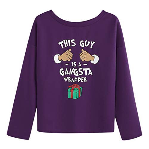 Algopix Similar Product 4 - Funnygals This Guy is a Gansta