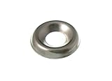 Algopix Similar Product 20 - 120 x SCREW CUP WASHERS NO 8 NICKEL