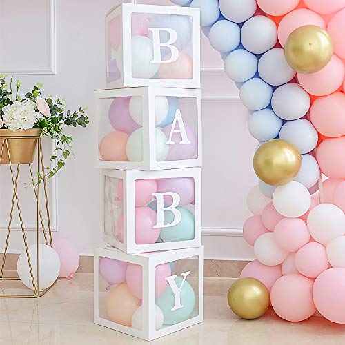 Algopix Similar Product 6 - Baby Clear Boxes with Letters for