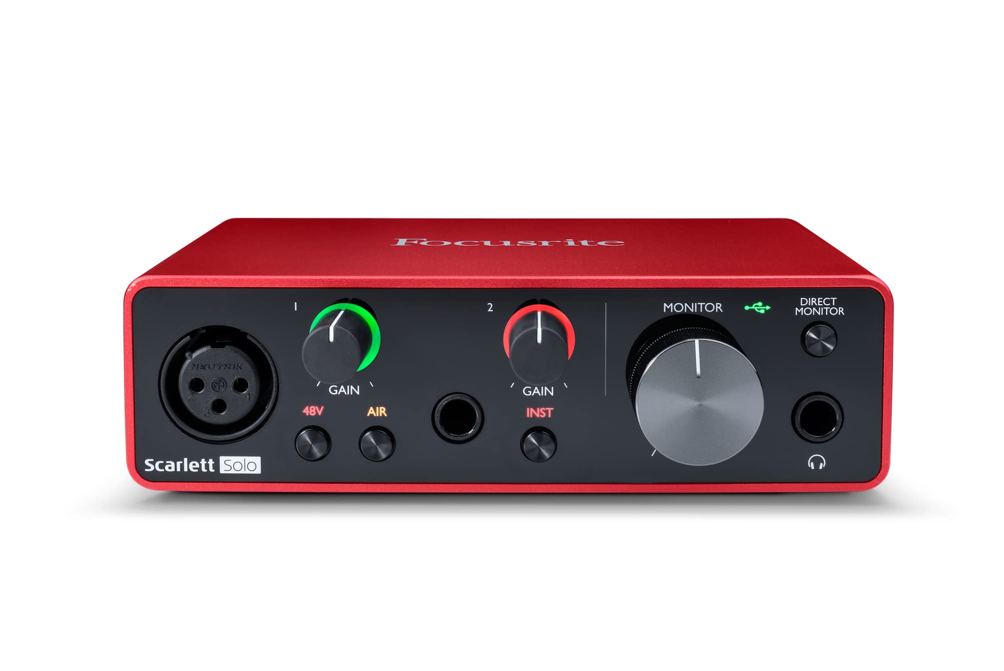 Algopix Similar Product 1 - Focusrite Scarlett Solo 2x2 USB Audio