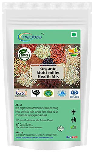 Algopix Similar Product 8 - Neotea Organic Multi Grain Health Mix