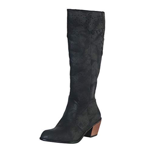 Algopix Similar Product 4 - Dasuy Women Over The Knee Riding Boots