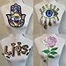 Algopix Similar Product 20 - Sequin Embroidered Hand Eye Rose Patch