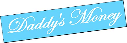 Algopix Similar Product 17 - Daddys Money 24 Windshield Vinyl