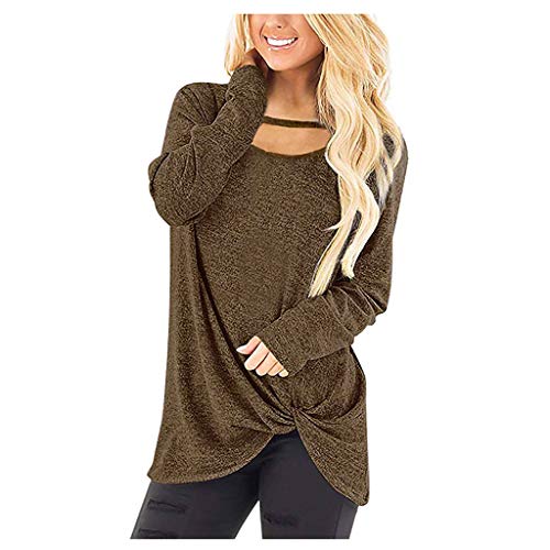 Algopix Similar Product 15 - Pumsun Top Women Loose Kink Tunic Shirt
