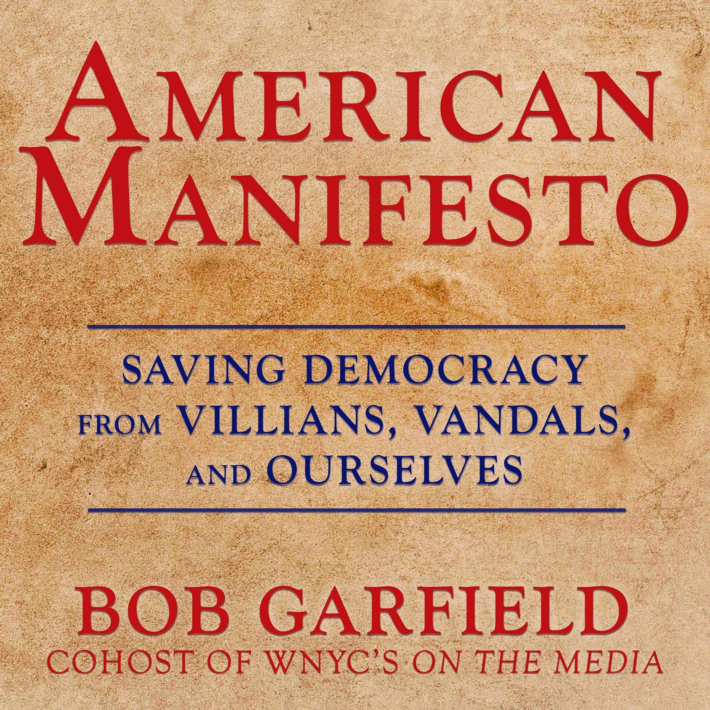 Algopix Similar Product 15 - American Manifesto Saving Democracy