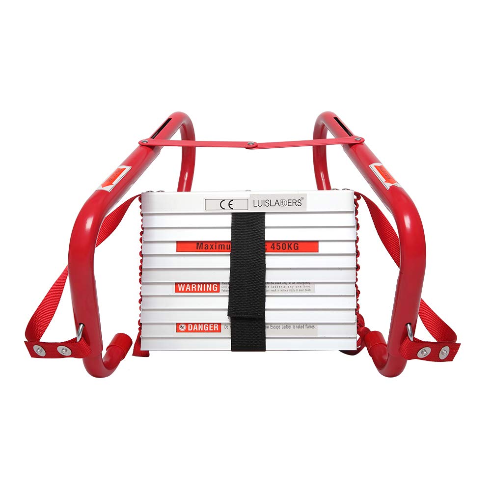 Algopix Similar Product 4 - LUISLADDERS Fire Escape Ladder 3 Story