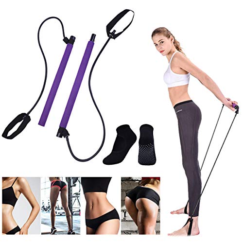 Algopix Similar Product 19 - Portable Pilates Resistance Stick Kit