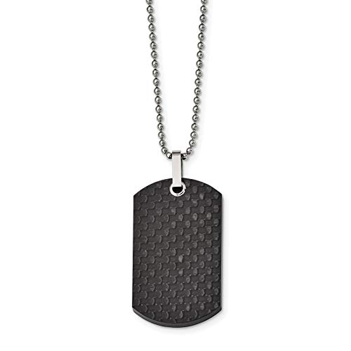 Algopix Similar Product 8 - Stainless Steel Solid Black Carbon