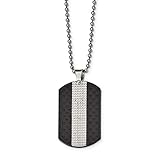 Algopix Similar Product 13 - Stainless Steel Polished Studded Black