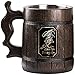 Algopix Similar Product 17 - Green Dragon Wooden Beer Mug Lord Beer