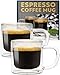 Algopix Similar Product 11 - Epar 4 oz Glass Espresso Cups Set of