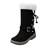 Algopix Similar Product 6 - Ros1ock Womens Boots Snow Short Plush