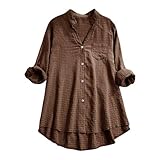 Algopix Similar Product 1 - Women ButtonDown Vintage Shirts Long