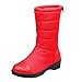 Algopix Similar Product 4 - Ros1ock Womens Boots Solid Color Nylon