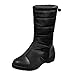 Algopix Similar Product 7 - Ros1ock Womens Boots Solid Color Nylon