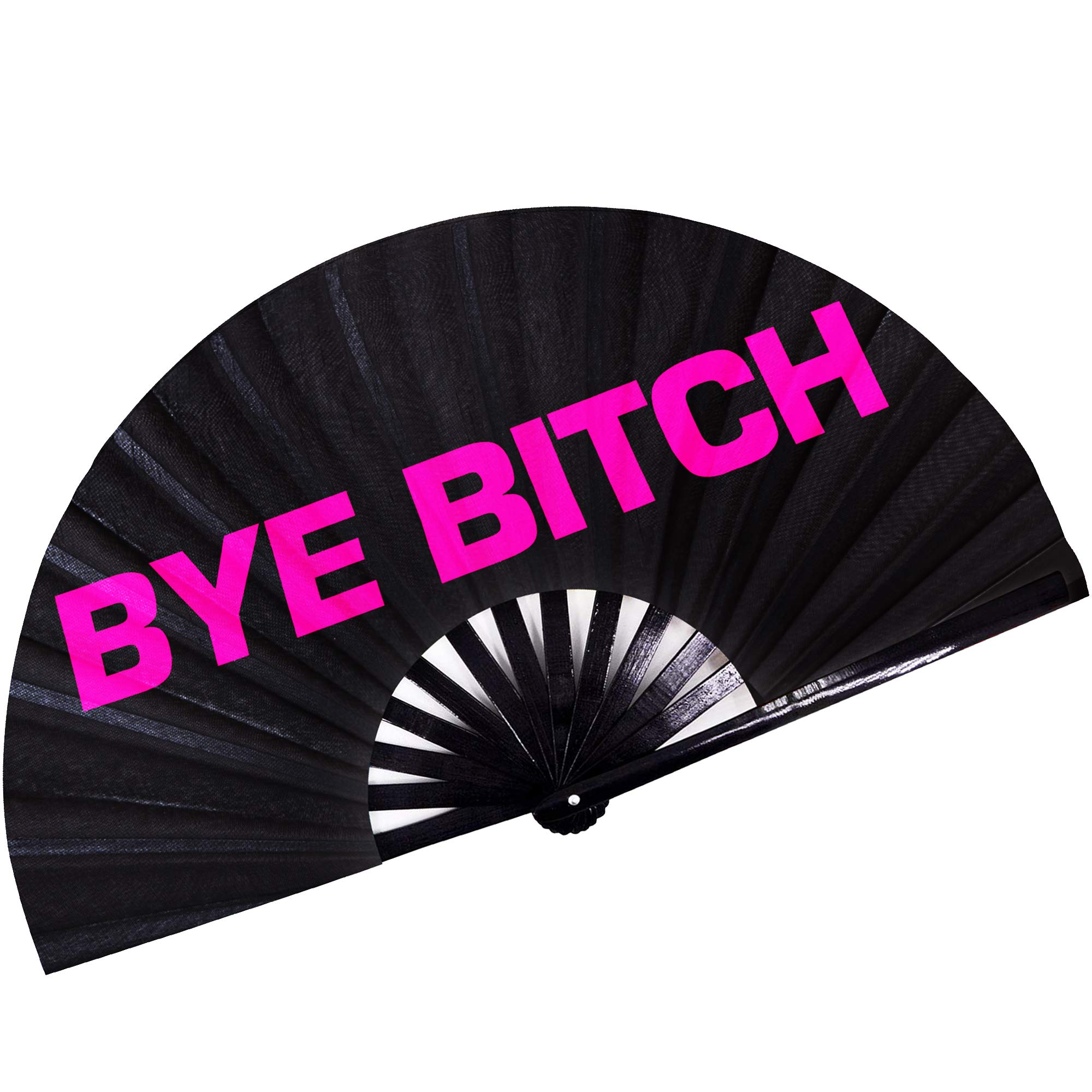 Algopix Similar Product 20 - SoJourner Bags Rave Fan  Bye Bitch Gay