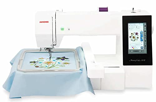Algopix Similar Product 5 - Janome Memory Craft 500E Embroidery