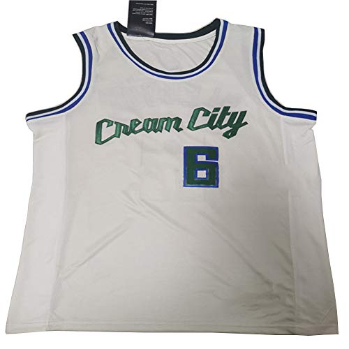 Algopix Similar Product 17 - Mens Basketball Jersey Bucks 6