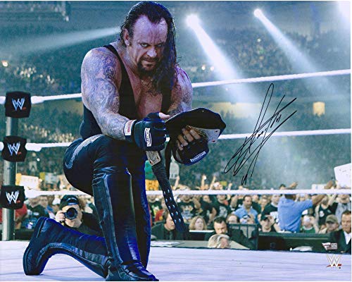 Algopix Similar Product 16 - The Undertaker WWE Autographed 16 x