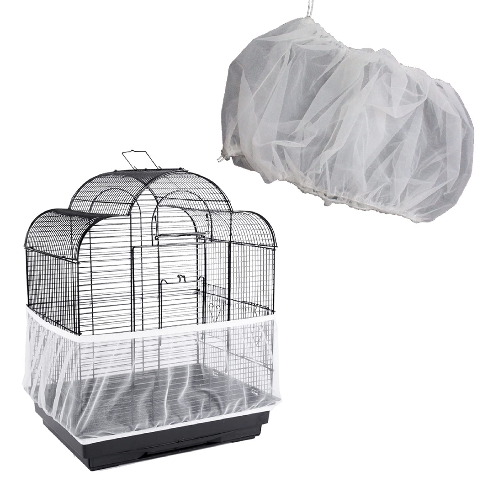 Algopix Similar Product 12 - ZOCONE Bird Seed Guards Catchers