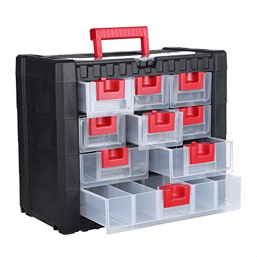 Algopix Similar Product 8 - 9 Drawer Plastic Parts Storage Hardware