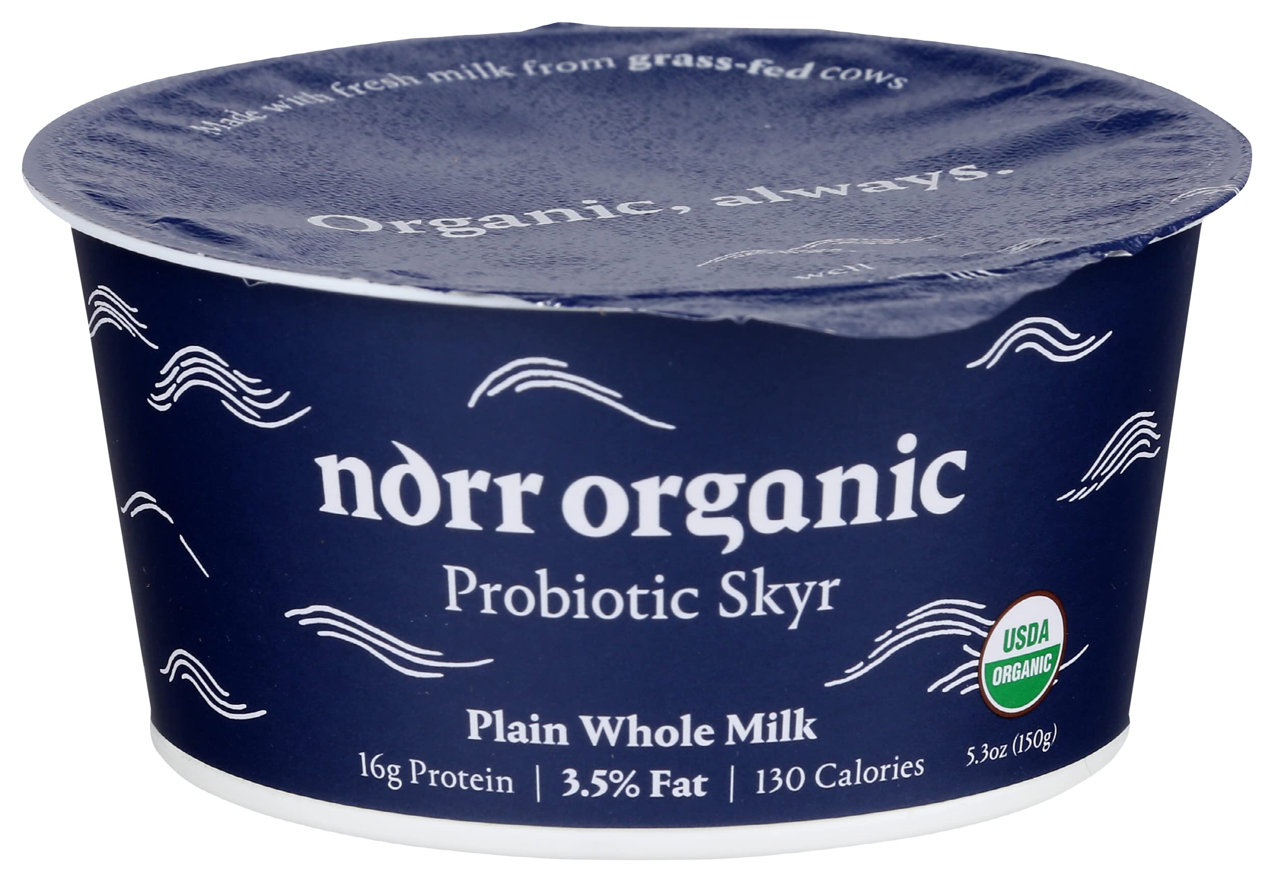 Algopix Similar Product 19 - Norr Organic Organic Plain Whole Milk