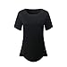 Algopix Similar Product 1 - HebeTop Womens Casual Scoop Neck