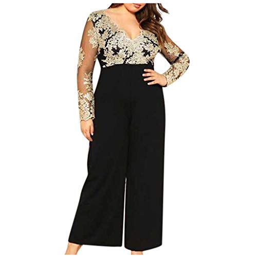 Algopix Similar Product 9 - ZYAPCNGN Women Plus Size Jumpsuit