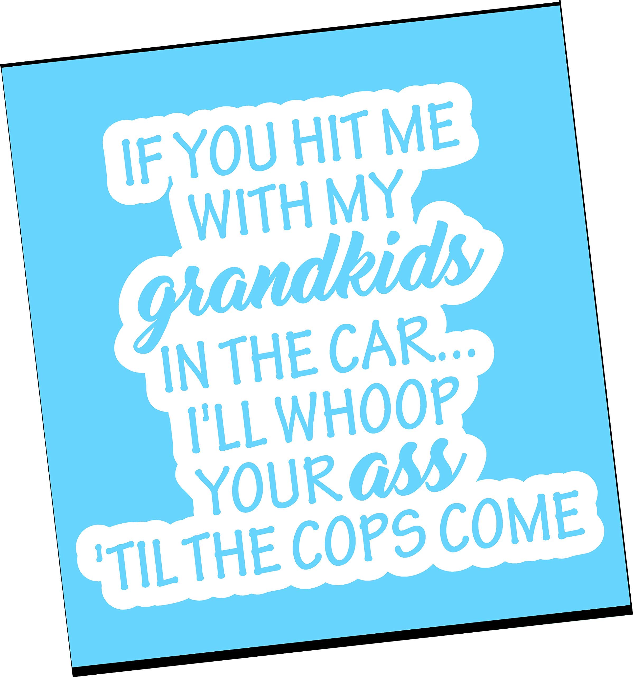 Algopix Similar Product 18 - If you hit me with my grandkids in the